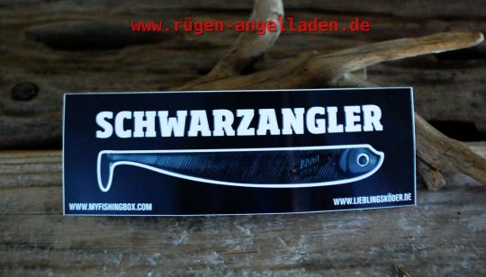Aufkleber - Angelaufkleber - Fishing - Sticker - Angel Aufkleber Angler - Fisch -  - Lieblingsköder - 15cm x 5cm  - Schwarzangler 