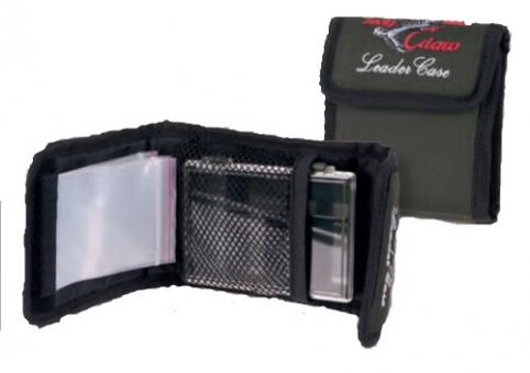 Iron Claw Vorfachtasche inkl. kleiner Box  - Angeltasche  Köder Box  - Boots - Tasche wasserdicht 